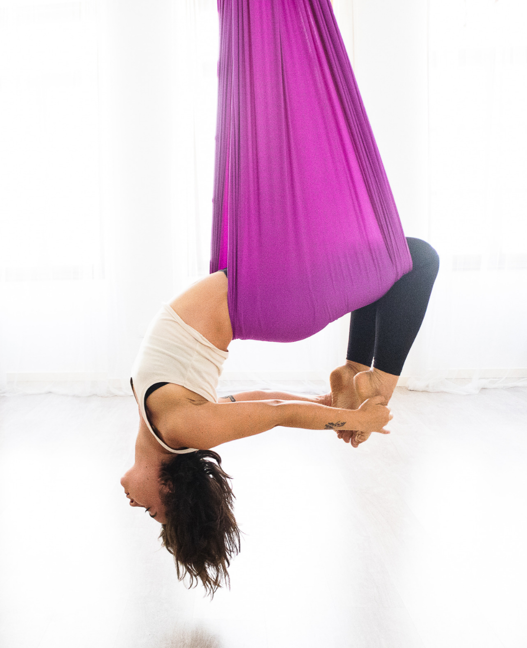Aerial silk workshop